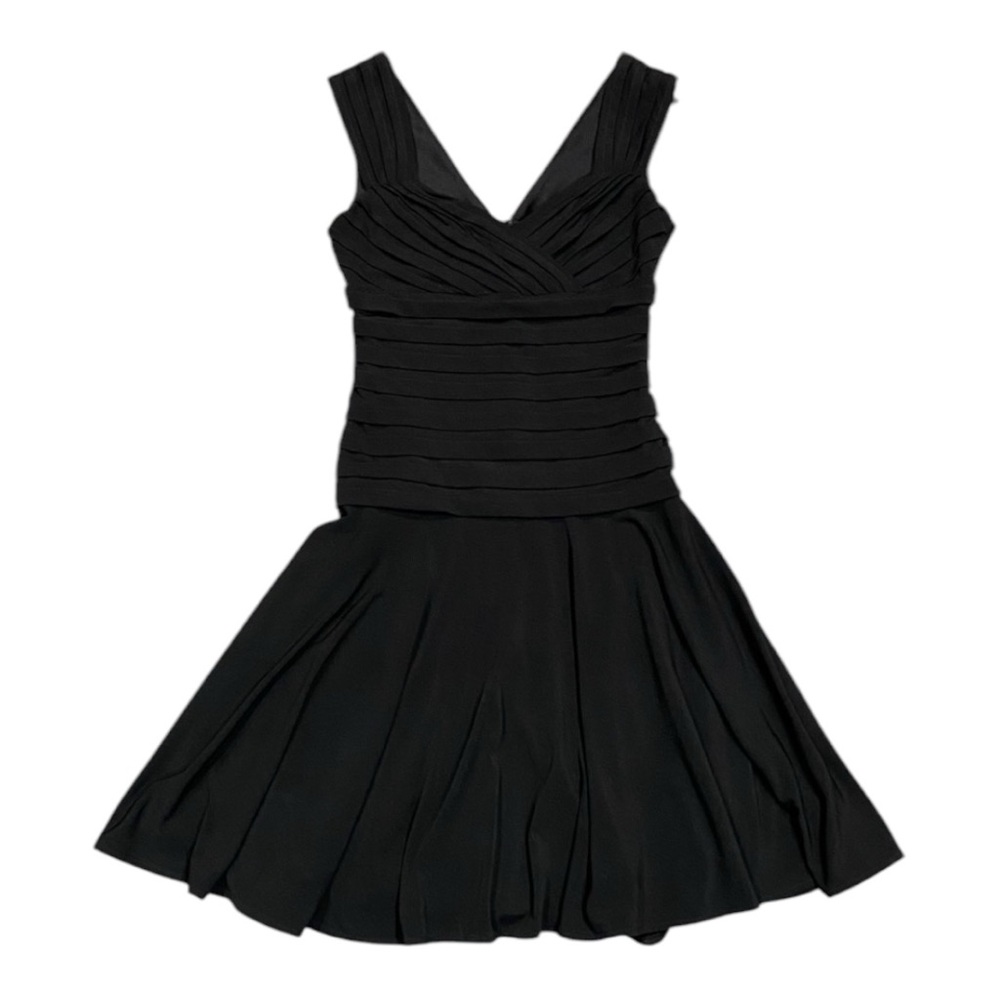 WHBM sleeveless black dress
